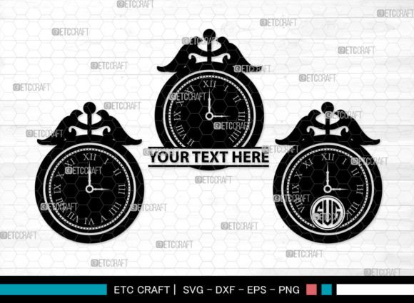 Download Wall Clock Monogram, Wall Clock SVG - Wall clock svg Collection