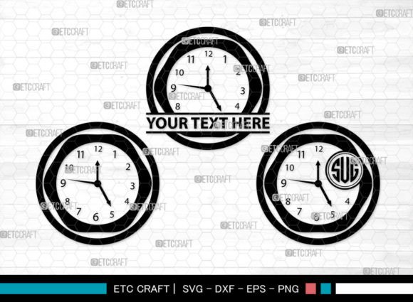 Download Wall Clock Monogram, Wall Clock SVG - Wall clock svg Collection