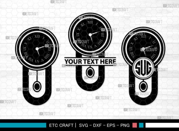 Download Wall Clock Monogram, Wall Clock SVG - Wall clock svg Collection