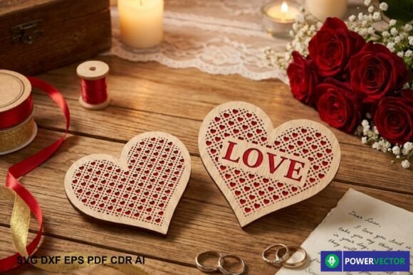 Download Love Svg | Valentine Gift Wood Cut File - Love Collection