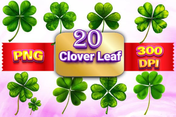 Download Clover Leaf Clipart Bundle - Love Collection