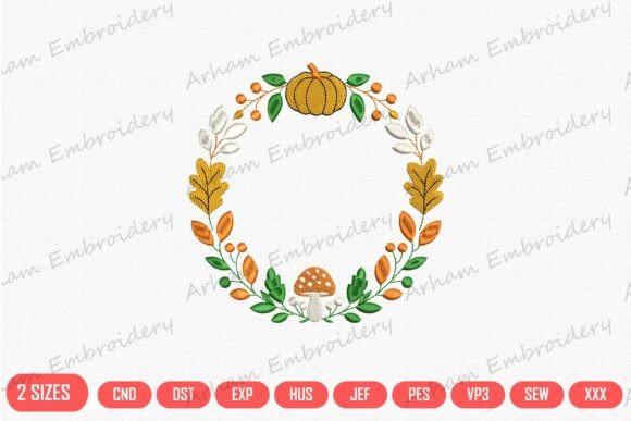 Download Autumn Pumpkin Wreath - Wreath Collection