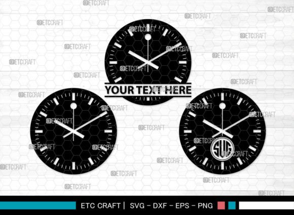 Download Wall Clock Monogram, Wall Clock SVG - Wall clock svg Collection
