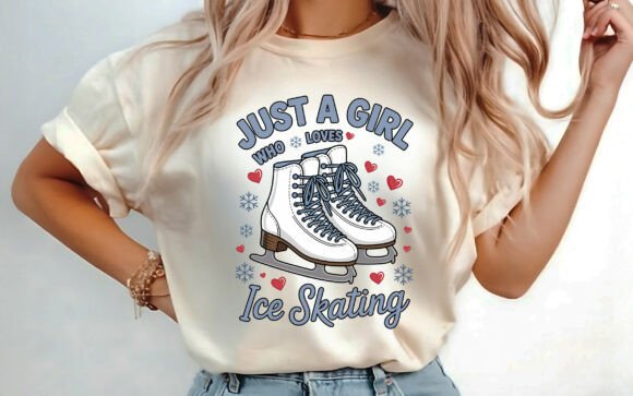 Download Just a Girl Who Loves Ice Skating SVG - Love Collection